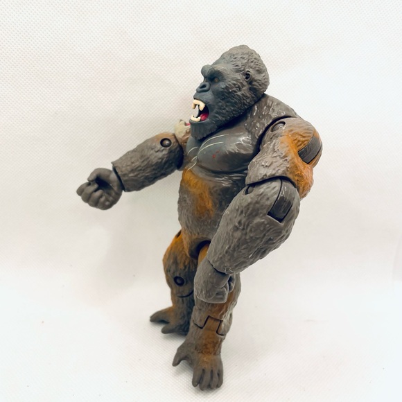 GODZILLA VS KONG 2020 Set Of 2 Action Figures Wounded KING KONG & GODZILLA TOHO - Picture 11 of 14